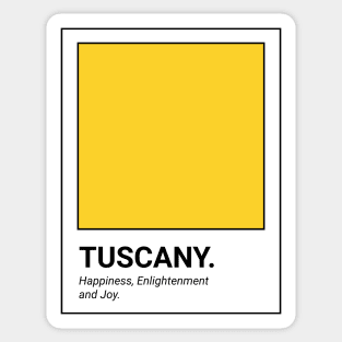 Tuscany Sticker